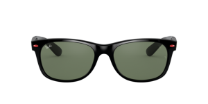 Rayban RB2132M F60131 แว่นกันแดดสีดำ เลนส์เขียว G-15 สำหรับทุกเพศ