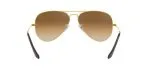 Rayban Aviator RB3025-001/51 Arista Light Brown Gradient Rayban RB3025-001/51 มุมเอียง 3/4