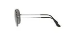 Rayban Aviator RB3025-002/48 Black Black Polarized Rayban RB3025-002/48 close-up ด้านหน้า