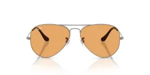 Rayban Aviator RB3025-004/33 แว่นกันแดดกรอบกันเมทัล เลนส์คริสตัลส้ม ทั้งสองเพศ