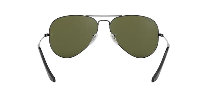 แว่นกันแดด Rayban RB3025-004/58 มุมข้าง กรอบโลหะกันเมทัลขัดเงา
