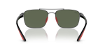 Rayban Sun RB3715M F00171 Gunmetal Dark Green Rayban RB3715M F00171 ขาแว่นด้านใน