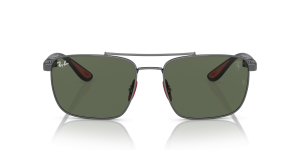 Rayban RB3715M F00171 แว่นกันแดดกรอบโลหะกันเมทัล เลนส์เขียวเข้ม สำหรับผู้ชาย