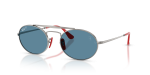 Rayban Sun RB3775M F001S2 Gunmetal Polar Blue Rayban RB3775M F001S2 มุมเอียง 3/4