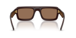 Rayban Sun RB4954 689673 Transparent Brown Dark Brown Rayban RB4954 689673 ขาแว่นด้านใน