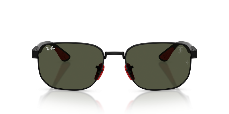 Rayban Sun RB8329M F00231 Matte Black Green Rayban RB8329M F00231 แว่นกันแดดสีดำด้านเลนส์เขียว สำหรับทุกเพศ
