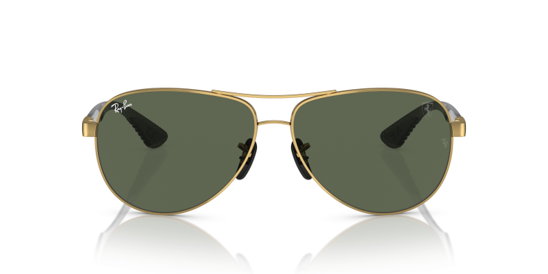 Rayban Sun RB8331M F00871 Arista Dark Green Rayban RB8331M F00871 แว่นกันแดดทรงนักบินสีอะริสต้าเลนส์เขียวเข้ม สำหรับผู้ชาย