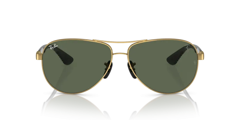 Rayban RB8331M F00871 แว่นกันแดดทรงนักบินสีอะริสต้าเลนส์เขียวเข้ม สำหรับผู้ชาย