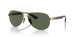 Rayban Sun RB8331M F00871 Arista Dark Green Rayban RB8331M F00871 มุมเอียง 3/4
