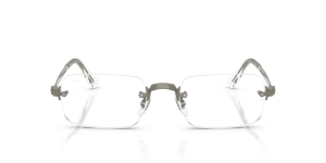 Rayban RX3928V 3201 แว่นสายตาทรงสี่เหลี่ยมไร้ขอบสีเทา สำหรับทุกเพศ