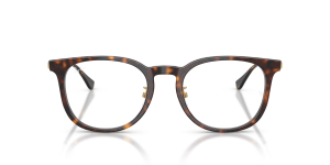 Rayban RX5453D 2012 แว่นสายตาอะซิเตทลายฮาวานา ขาทอง สำหรับทุกเพศ