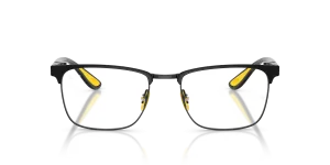 Rayban RX6621M F130 แว่นสายตากรอบโลหะสีดำด้าน สำหรับทุกเพศ