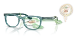 Rayban Optic RY1642F 7538 Transparent Green Rayban RY1642F 7538 มุมเอียง 3/4