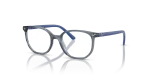 Rayban Optic RY9097V 3897 Transparent Blue Rayban RY9097V 3897 มุมเอียง 3/4