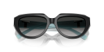 Tiffany & Co Sun TF4238U 84653C Black Grey Gradient Tiffany & Co TF4238U 84653C close-up ด้านหน้า