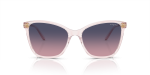 Vogue Sun VO5520SF 2942I6 Transparent Pink Pink Gradient Vogue VO5520SF 2942I6 แว่นกันแดดกรอบอะซิเตทชมพูโปร่งใส เลนส์ไล่ชมพู-น้ำเงิน สำหรับผู้หญิง