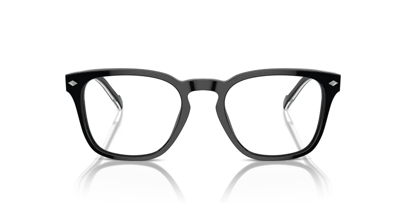 Vogue Optic VO5570 W44 Black Vogue VO5570 W44 แว่นสายตาอะซิเตทสีดำ สำหรับผู้ชาย