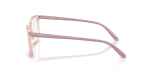 Vogue Optic VO5621F 2942 Transparent Pink แว่นสายตา Vogue VO5621F 2942 มุมข้าง ขาแว่นไนลอนสีชมพูโบราณ
