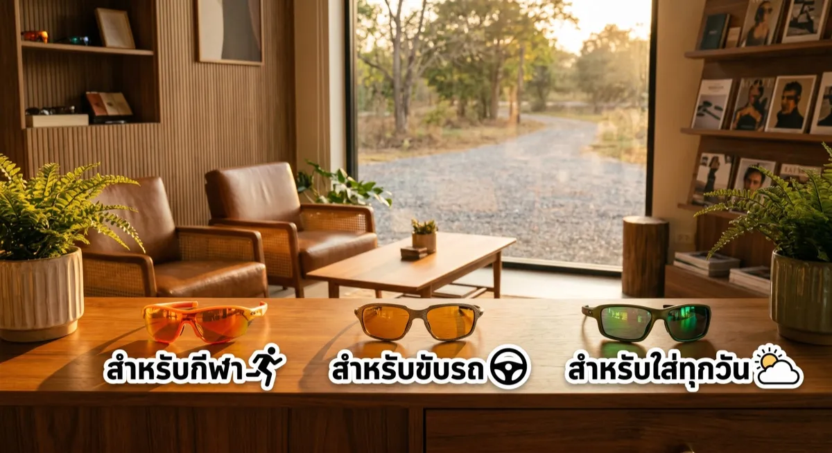 Oakleyรุ่นไหนเหมาะกับการใช้งานจริง เลือกจากกีฬาและไลฟ์สไตล์ oakley featured