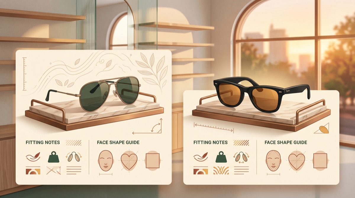 Rayban Aviator กับ Wayfarer เลือกทรงให้เข้าหน้าและสไตล์ rayban featured