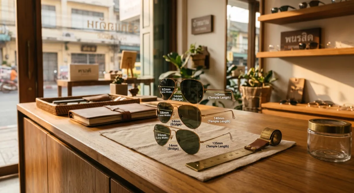 แว่น Rayban Aviator มี กี่ ไซส์ เลือกให้พอดีหน้า rayban featured