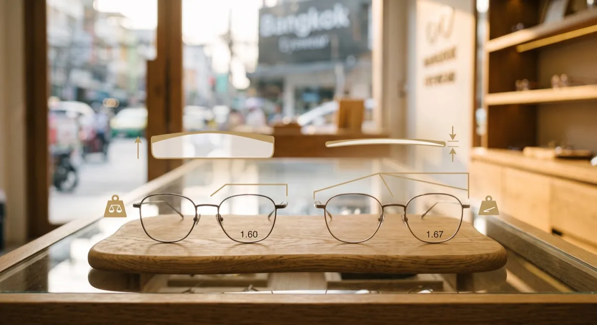 เลนส์ย่อบาง 1.60 กับ 1.67 ต่างกันยังไง zeiss featured