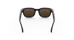 แว่น Meta Adventurer กรอบดำ เลนส์น้ำตาล มุมด้านหน้า