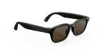 แว่น Meta Adventurer กรอบดำ เลนส์น้ำตาล มุมเฉียงด้านข้าง