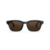 แว่น Meta Adventurer กรอบดำ เลนส์น้ำตาล มุมสามส่วนสี่บนพื้นหลังขาว แว่น Meta Adventurer กรอบดำ เลนส์น้ำตาล มุมสามส่วนสี่บนพื้นหลังขาว