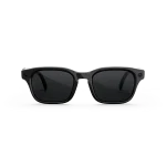 แว่น Meta Adventurer กรอบดำ เลนส์โพลาไรซ์เทา มุมมองด้านหน้าตรง