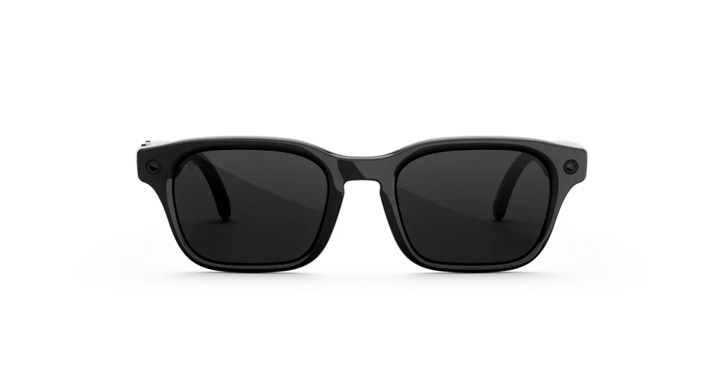 แว่น Meta Adventurer กรอบดำ เลนส์ Transitions เทา | แว่น AI ตัดเลนส์สายตาได้