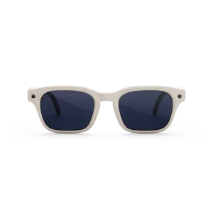 แว่น Meta Adventurer Linen / Transitions Sapphire ของแท้ มุมหน้า