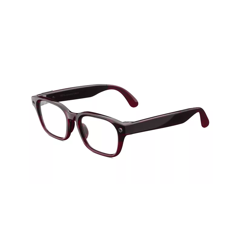 เลนส์ Transitions ของ Meta Adventurer กรอบเมอร์โล เปลี่ยนจากใสเป็นสีทับทิม