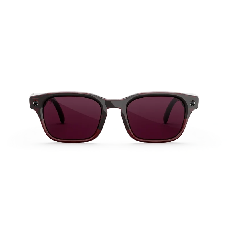 แว่น Meta Adventurer Merlot / Transitions Ruby ของแท้ มุมหน้า