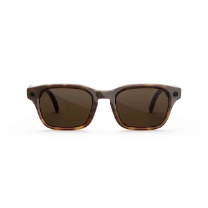 แว่น Meta Adventurer กรอบลายกระ มุมมองด้านข้าง เห็นลายกระที่ขาแว่น