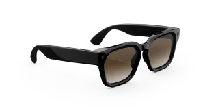 แว่น Meta Fury Black / Brown Gradient ของแท้ มุมหน้า