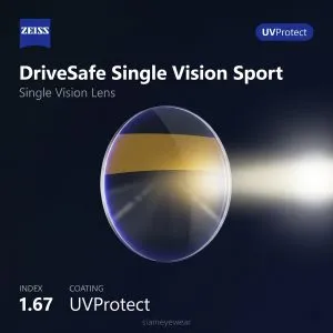 ZEISS DriveSafe Single Vision Sport 1.67 UVProtect