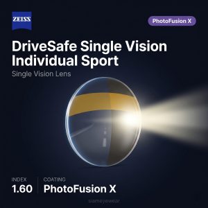 ZEISS DriveSafe Single Vision Individual Sport 1.60 PhotoFusion X