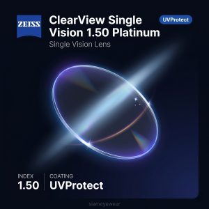 ZEISS ClearView Single Vision 1.50 Platinum