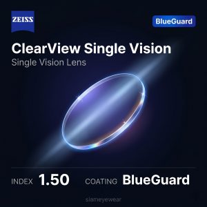 ZEISS ClearView Single Vision 1.50 BlueGuard