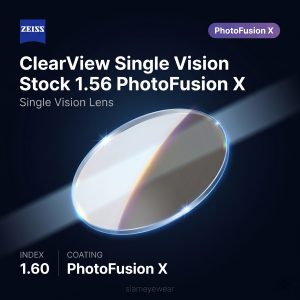 ZEISS ClearView Single Vision Stock 1.56 PhotoFusion X
