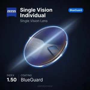 ZEISS Single Vision Individual 1.50 BlueGuard