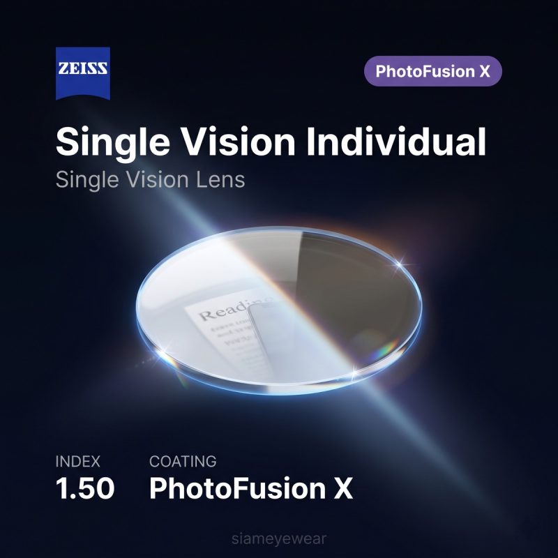 ZEISS Single Vision Individual 1.50 PhotoFusion X