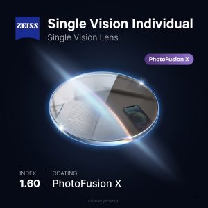 ZEISS Single Vision Individual 1.60 PhotoFusion X