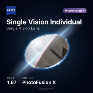 ZEISS Single Vision Individual 1.67 PhotoFusion X
