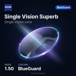 ZEISS Single Vision Superb 1.50 BlueGuard
