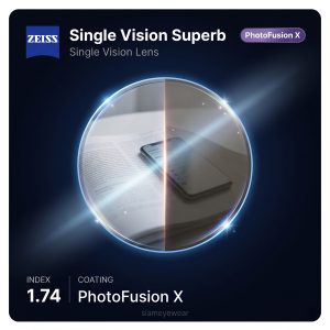 ZEISS Single Vision Superb 1.74 PhotoFusion X