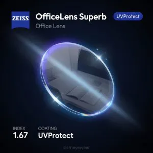 ZEISS OfficeLens Superb 1.67 UVProtect