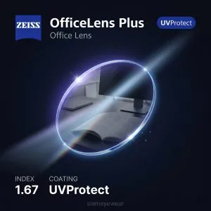 ZEISS OfficeLens Plus 1.67 UVProtect