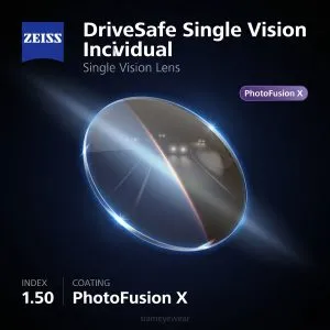 ZEISS DriveSafe Single Vision Individual 1.50 PhotoFusion X